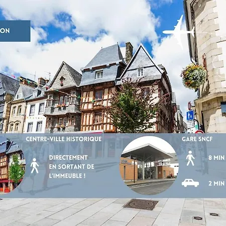 Appartamento L'Escale En Plein Coeur De Lannion Esterno foto